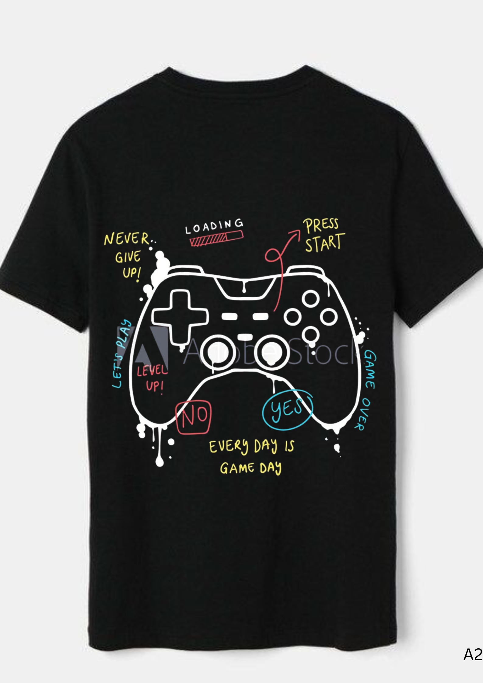 Gaming Graphic Print T-Shirt