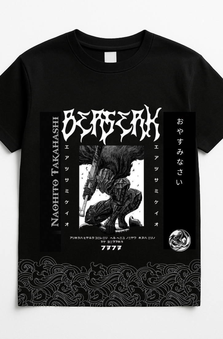 Berserk Legacy Graphic Tee Set – Guts Edition