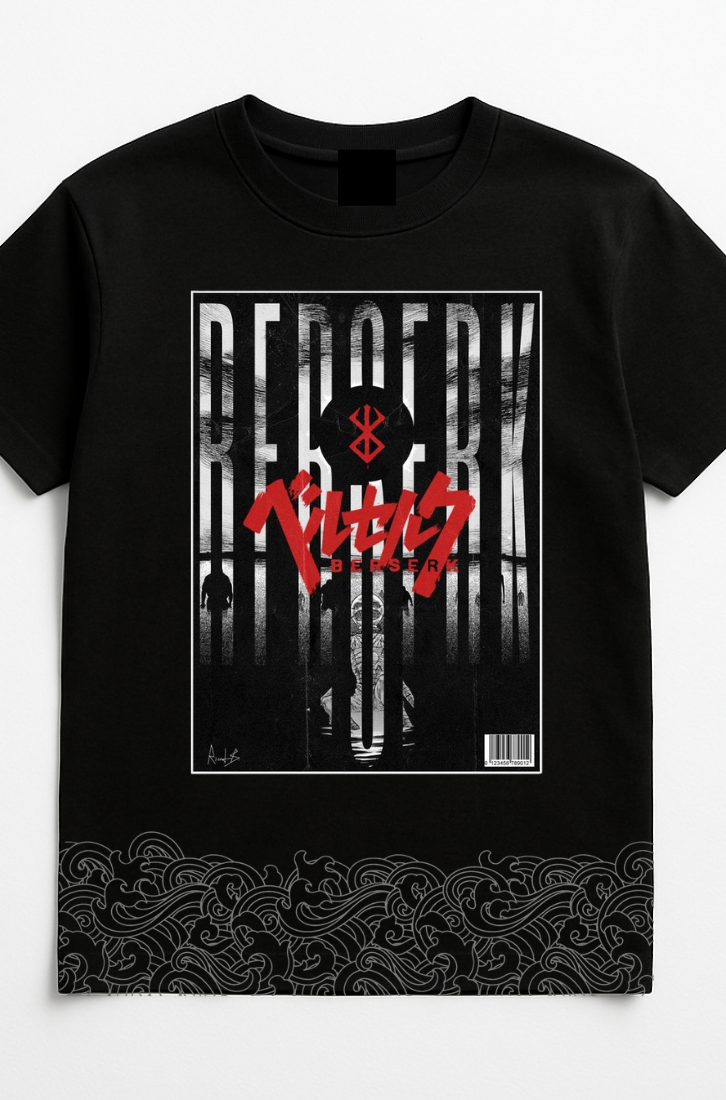 Berserk Flame Logo Tee